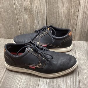 Levi’s Strauss & Co Comfort Shoe Sneakers Men’s Black Size 11 Lace Up